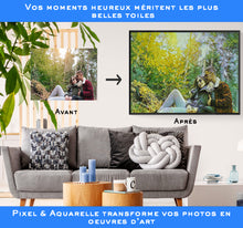 Charger l&#39;image dans la galerie, Votre photo en peinture
