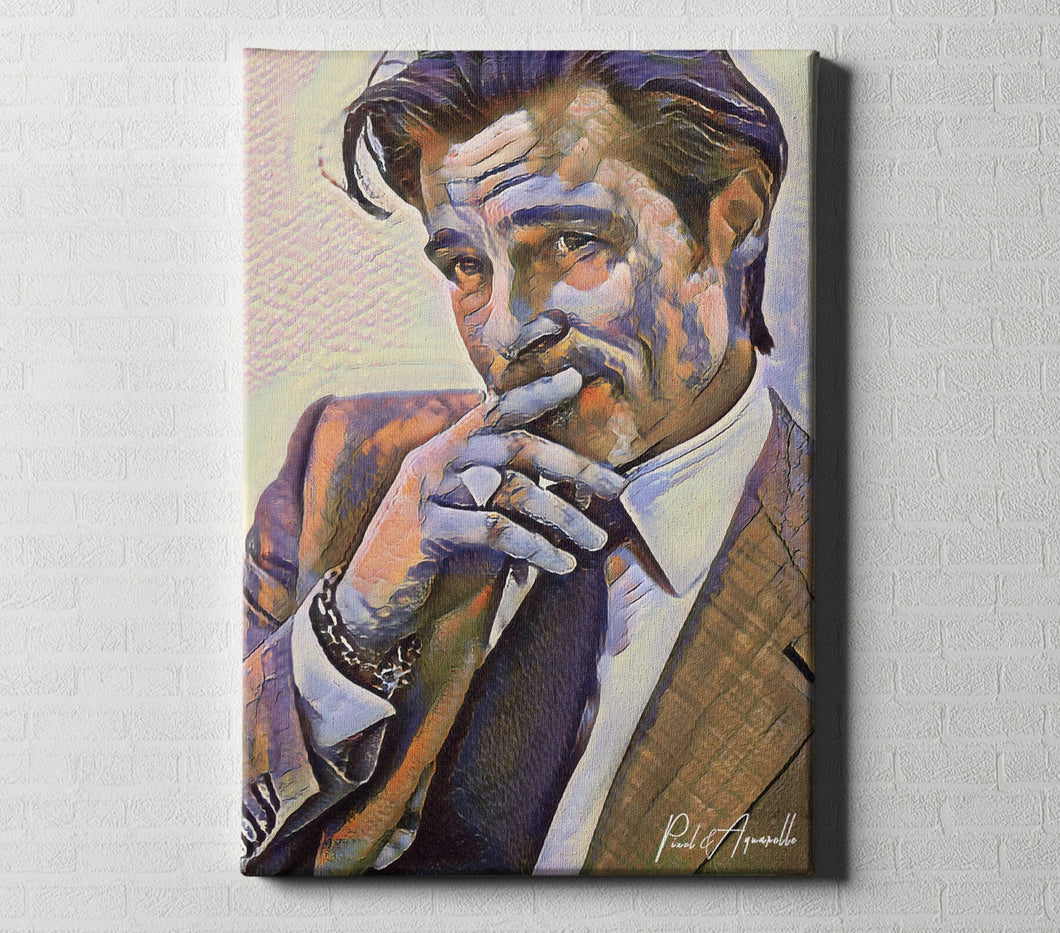 Brad Pitt par P&A en Paul Gauguin