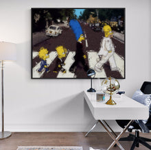 Charger l&#39;image dans la galerie, The Simpsons par Pixel &amp; Aquarelle
