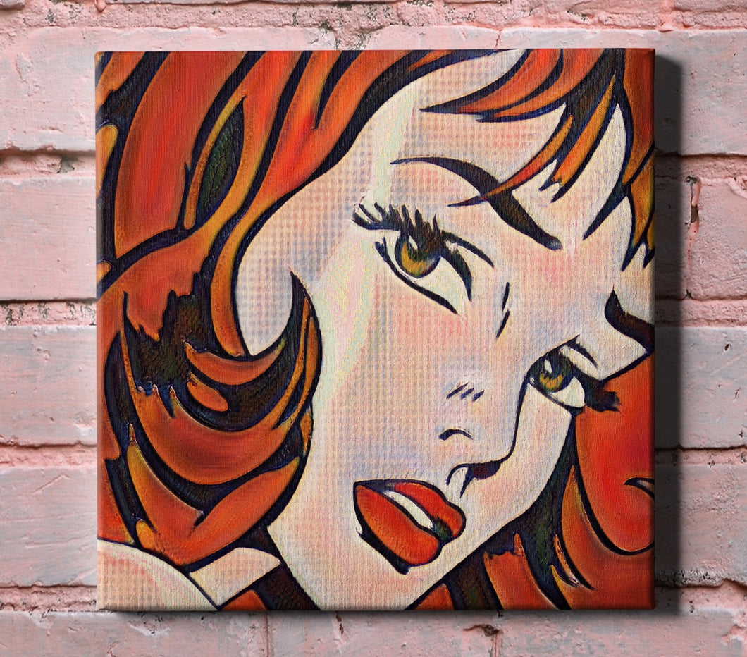 Roy Lichtenstein Red Hair par P&A en Paul Cézanne