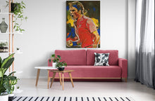 Charger l&#39;image dans la galerie, Roger Federer par Pixel &amp; Aquarelle en Pablo Picasso
